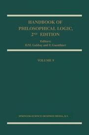 Cover von Handbook of Philosophical Logic 9