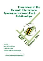 Cover von Proceedings of the Eleventh International Symposium on Insect-Plant Relationships