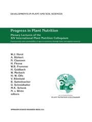 Cover von Progress in Plant Nutrition