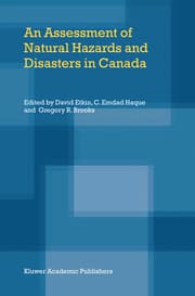 Cover von An Assessment of Natural Hazards and Disasters in Canada