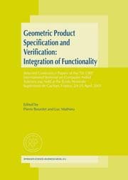 Cover von Geometric Product Specification and Verification: Integration of Functionality