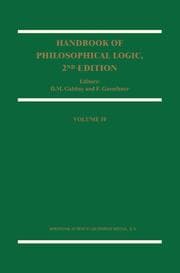 Cover von Handbook of Philosophical Logic