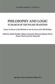 Cover von Philosophy and Logic In Search of the Polish Tradition