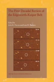 Cover von The First Decadal Review of the Edgeworth-Kuiper Belt