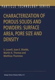 Cover von Characterization of Porous Solids and Powders: Surface Area, Pore Size and Density