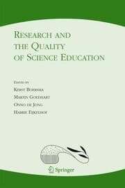 Cover von Research and the Quality of Science Education