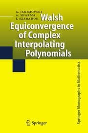 Cover von Walsh Equiconvergence of Complex Interpolating Polynomials