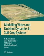 Cover von Modelling water and nutrient dynamics in soil-crop systems