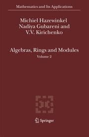 Cover von Algebras, Rings and Modules
