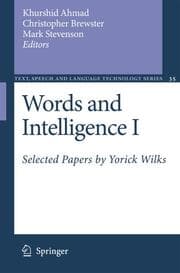 Cover von Words and Intelligence I