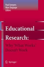 Cover von Educational Research: Why 'What Works' Doesn't Work