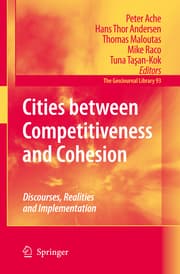 Cover von Cities between Competitiveness and Cohesion