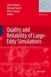 Cover von Quality and Reliability of Large-Eddy Simulations