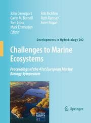 Cover von Challenges to Marine Ecosystems