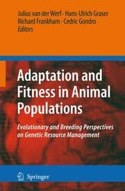 Cover von Adaptation and Fitness in Animal Populations