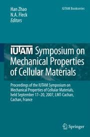 Cover von IUTAM Symposium on Mechanical Properties of Cellular Materials