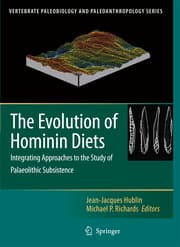 Cover von The Evolution of Hominin Diets