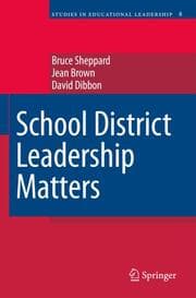 Cover von School District Leadership Matters