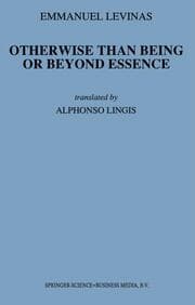 Cover von Otherwise Than Being or Beyond Essence
