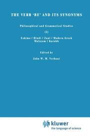 Cover von The Verb Be' and its Synonyms - Part I