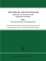 Cover von The Verb Be' and its Synonyms - Part II