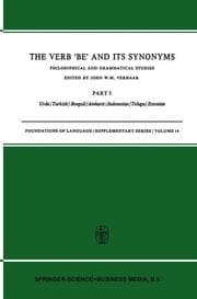 Cover von The Verb Be' and its Synonyms - Part V