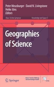 Cover von Geographies of Science