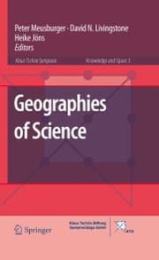 Cover von Geographies of Science