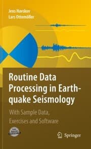 Cover von Routine Data Processing in Earthquake Seismology