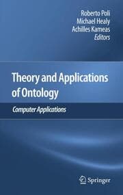 Cover von Theory and Applications of Ontology: Computer Applications