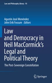 Cover von Law and Democracy in D. Neil MacCormick's Legal and Political Theory