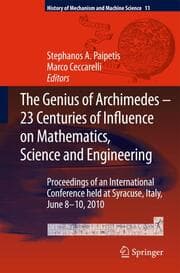 Cover von The Genius of Archimedes -- 23 Centuries of Influence on Mathematics, Science and Engineering