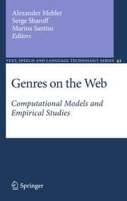 Cover von Genres on the Web