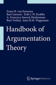 Cover von Handbook of Argumentation Theory