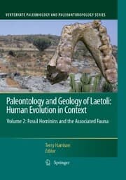 Cover von Paleontology and Geology of Laetoli: Human Evolution in Context