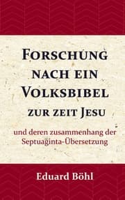 Cover von Forschung nach ein Volksbibel zur zeit Jesu