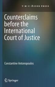 Cover von Counterclaims before the International Court of Justice