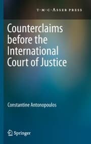Cover von Counterclaims before the International Court of Justice