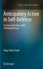 Cover von Anticipatory Action in Self-Defence