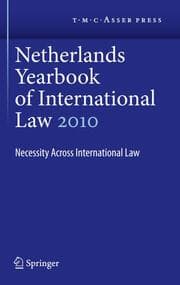 Cover von Netherlands Yearbook of International Law Volume 41,2010