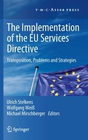 Cover von The Implementation of the EU Services Directive