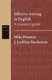 Cover von Effective writing in English