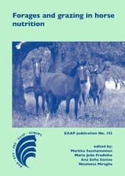 Cover von Forages and grazing in horse nutrition