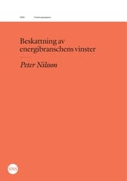 Cover von Beskattning av energibranschens vinster