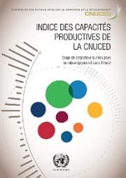 Cover von Indice des capacités productives de la CNUCED