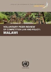 Cover von Voluntary Peer Review of Competition Law and Policy - Malawi