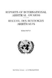 Cover von Reports of International Arbitral Awards, Vol. II/Recueil des sentences arbitrales, vol. II