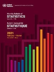 Cover von Monthly Bulletin of Statistics, February 2021/Bulletin mensuel de statistiques, février 2021