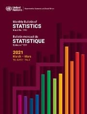 Cover von Monthly Bulletin of Statistics, March 2021/Bulletin mensuel de statistiques, mars 2021
