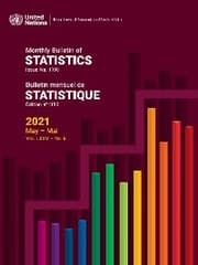 Cover von Monthly Bulletin of Statistics, May 2021/Bulletin mensuel de statistiques, mai 2021